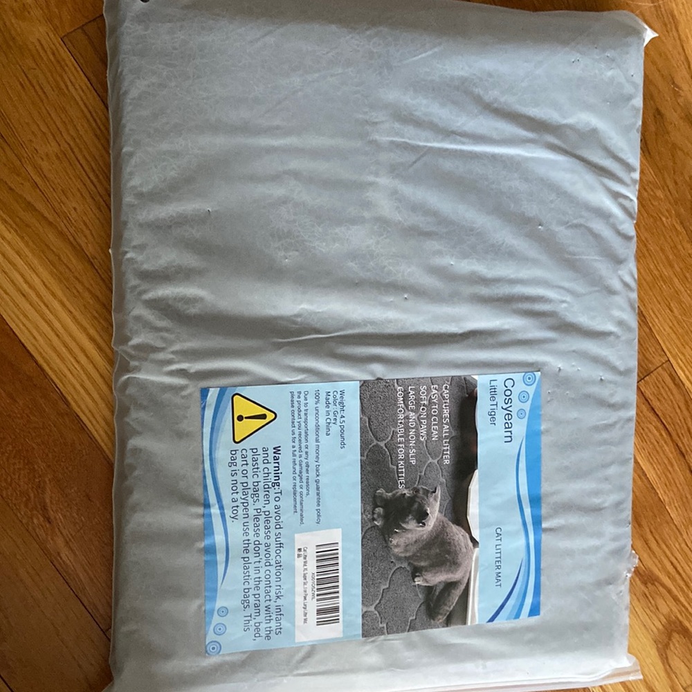 Cat litter mat